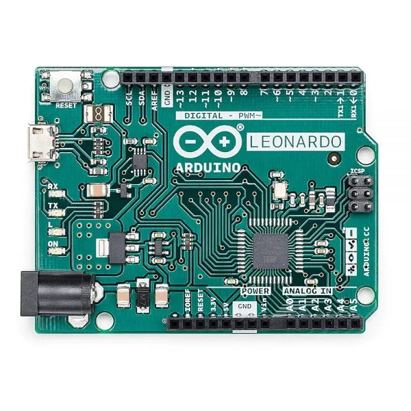 Arduino Leonardo with headers