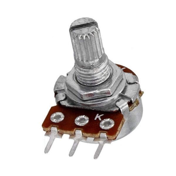 Rotary Potentiometer 1K Ohm, Logarithmic